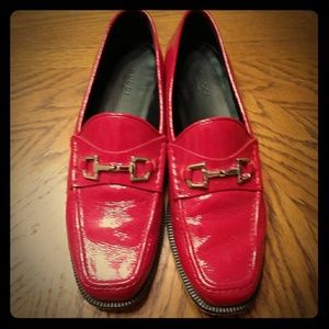 Gucci Red Loafers